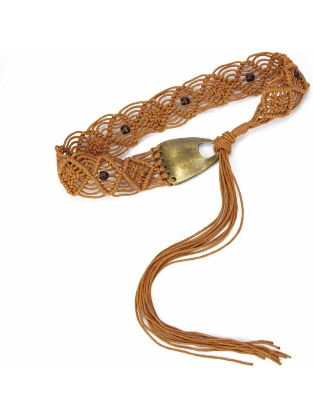 Bohemian Rope Braid Waist Belt for Women - Stylish Accessory for Any Outfit